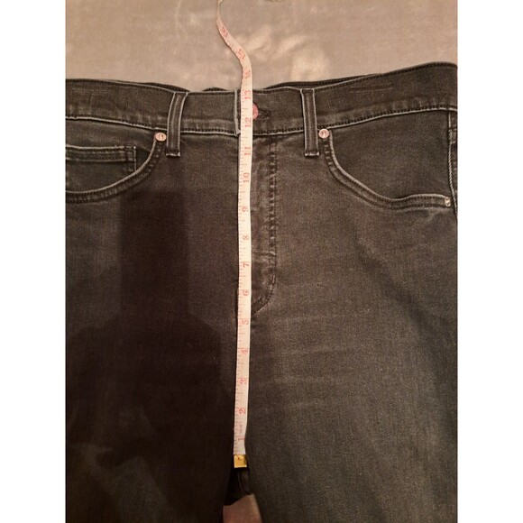 Veronica Beard Black Carson Ankle Flare High Rise Jeans Size 32 - Picture 10 of 16